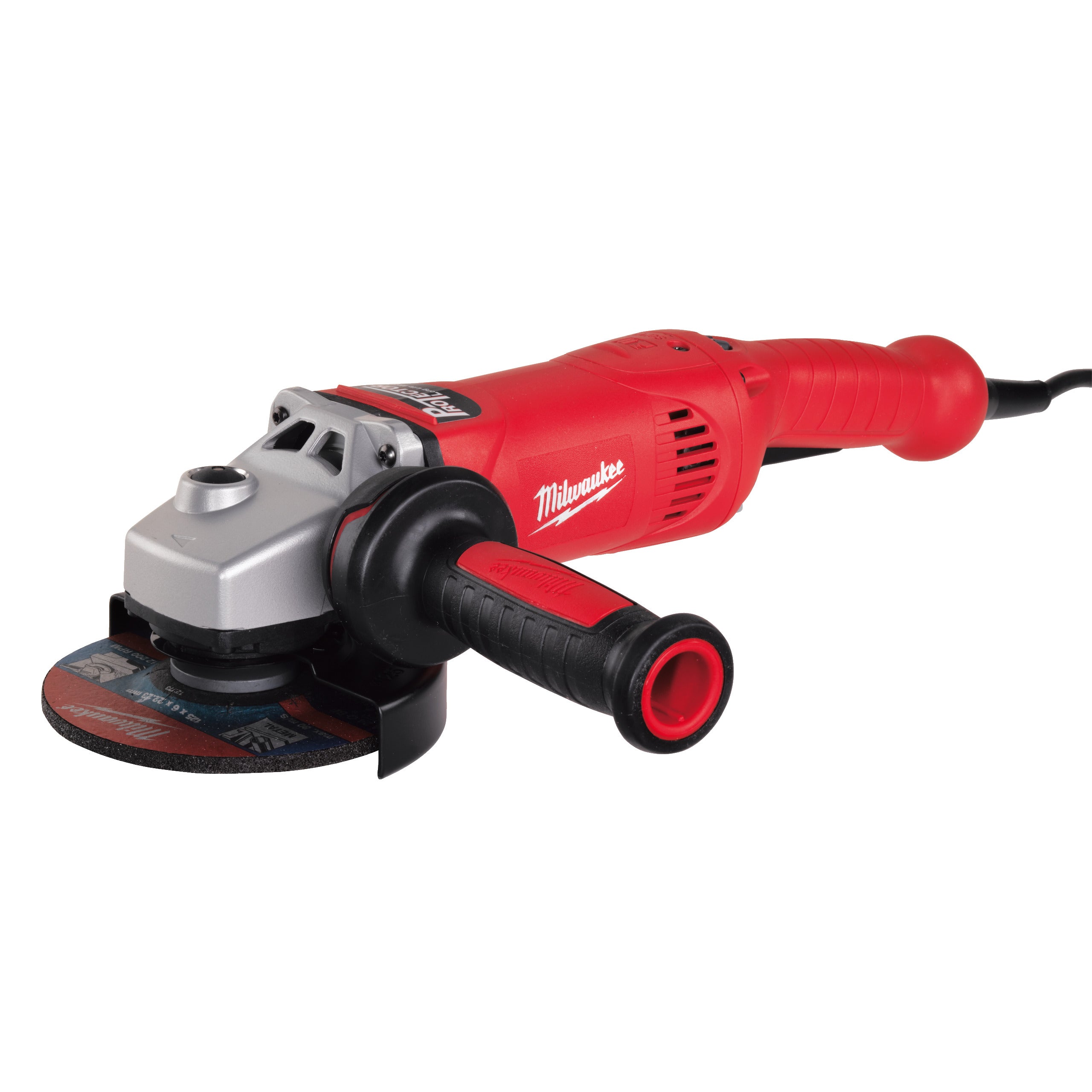 Milwaukee Amoladora angular de 1750W, diámetro del disco 125mm, 11000rpm, AVS, FIXTEC™ AGV17-125XC